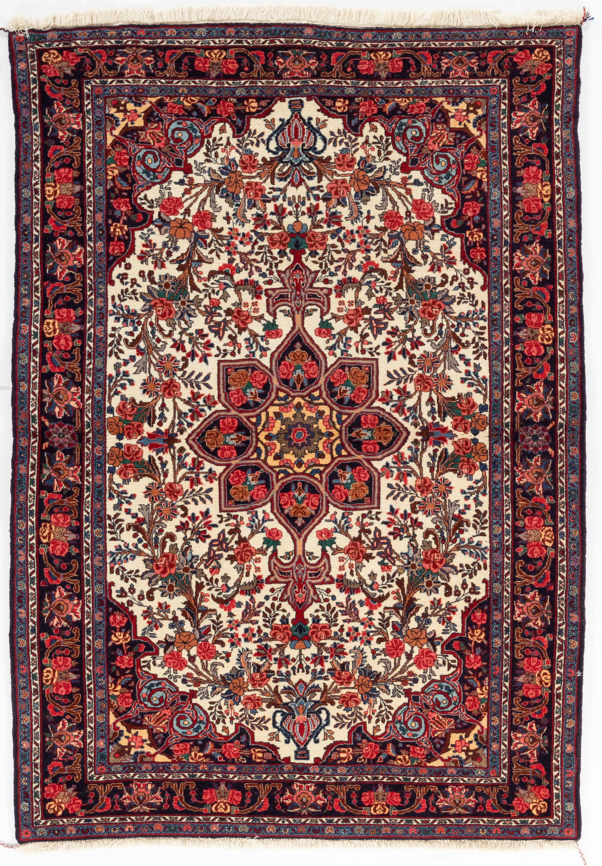 New Persian Bidjar Rug <br> 3'10 x 5'6