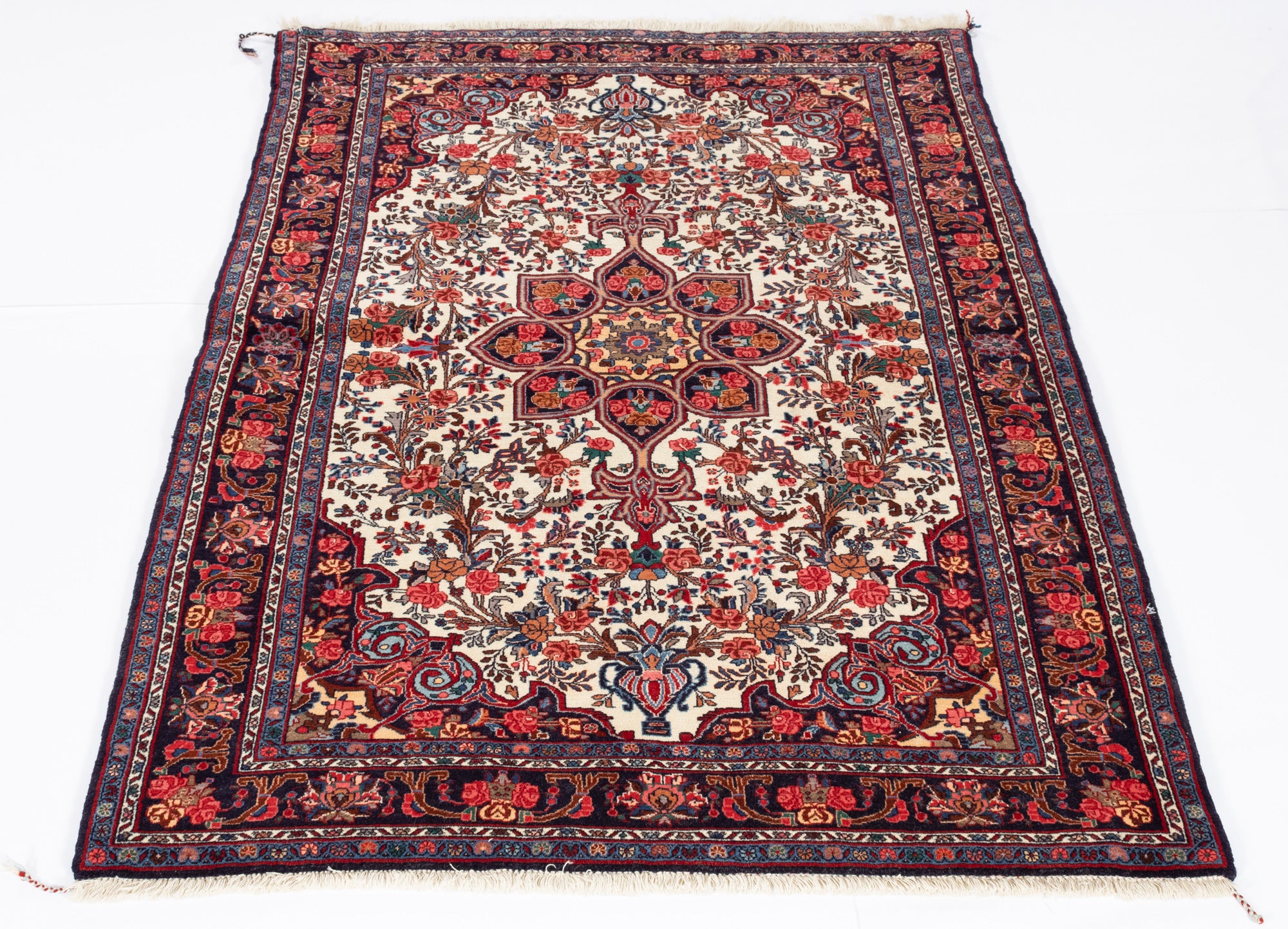 New Persian Bidjar Rug <br> 3'10 x 5'6