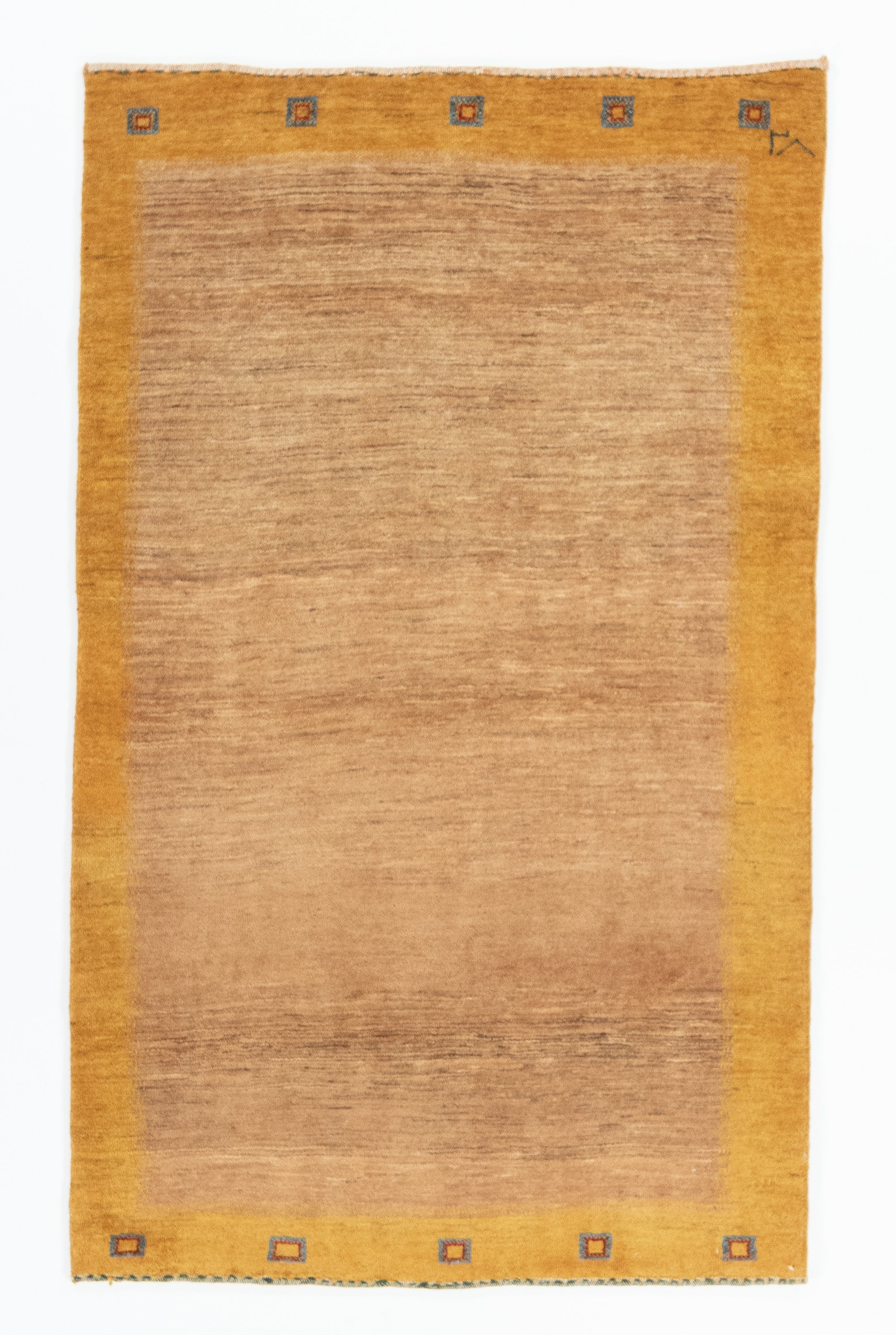 New Persian Gabbeh Rug <br> 3'10 x 6'5