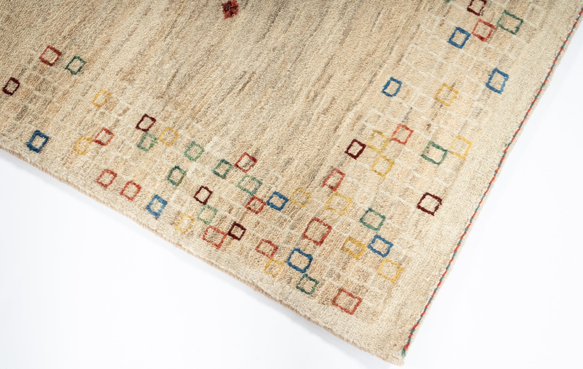 New Persian Gabbeh Rug <br> 3'11 x 5'11