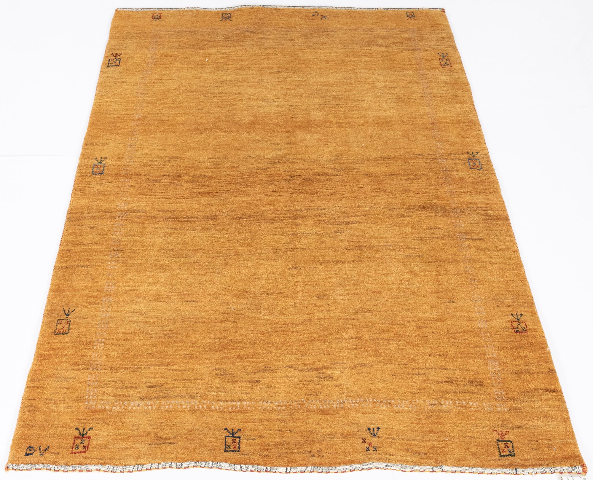 New Persian Kashkuli Rug <br> 3'9 x 5'5