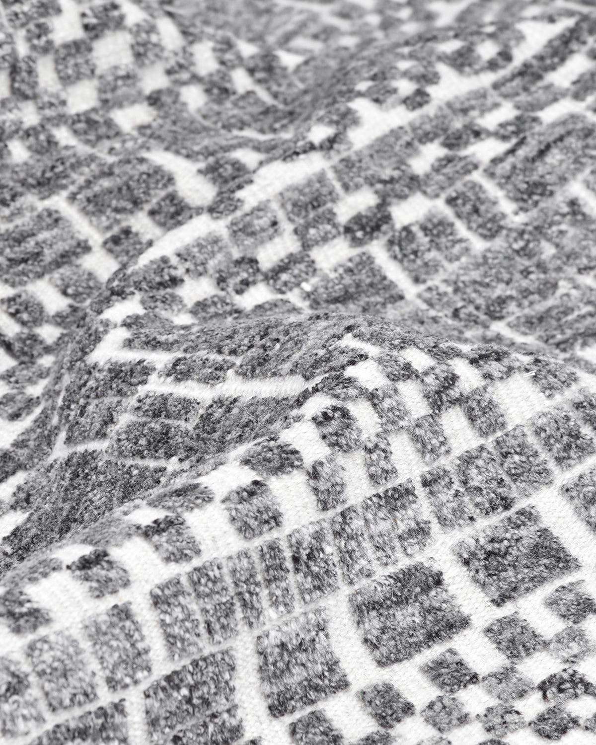 Peter Hand-Knotted Contemporary Modern Area Rug