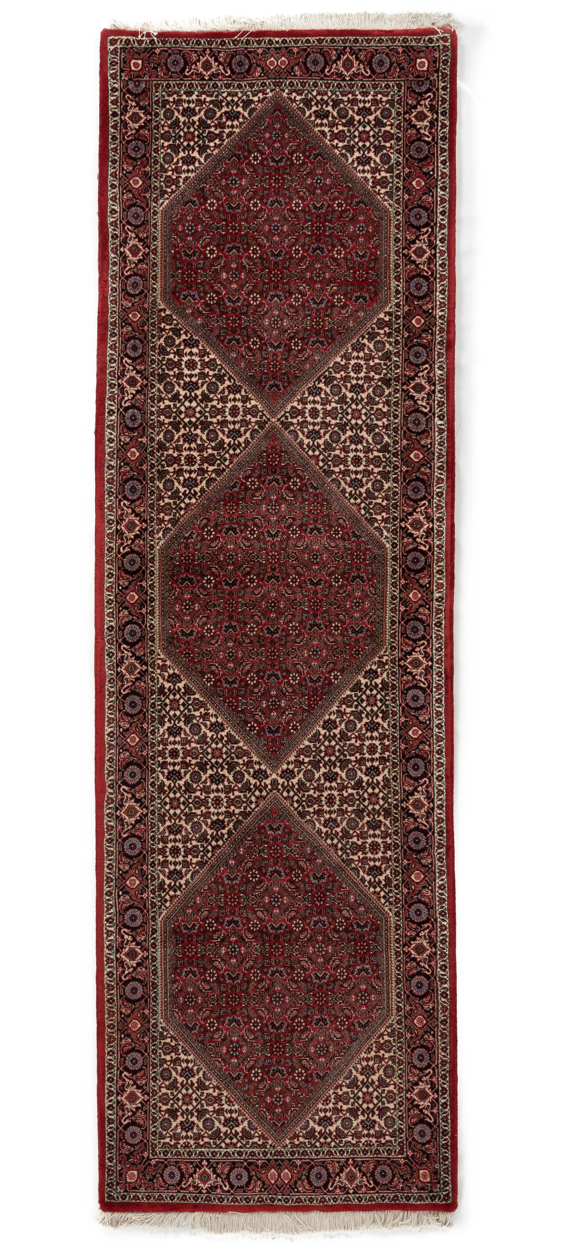 Semi-Antique Bidjar Rug <br> 2'10 x 9'7