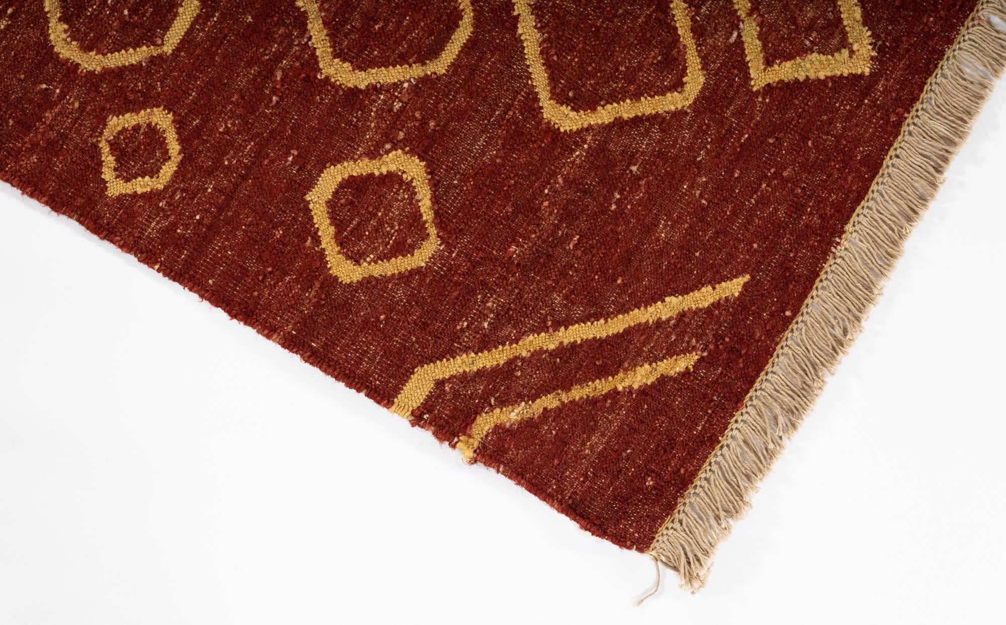 New Indian Contemporary Design Rug <br> 3'11 x 4'3