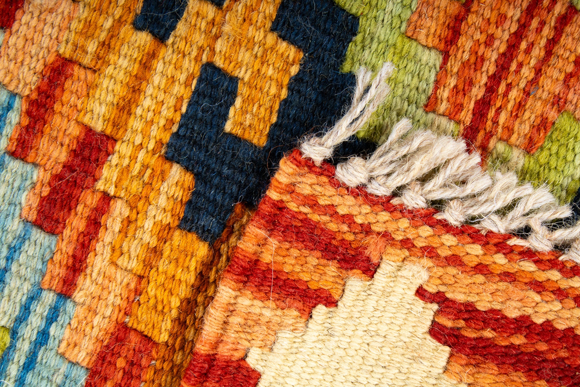 Geometric Kilim Rug <br> 2'0 x 3'0