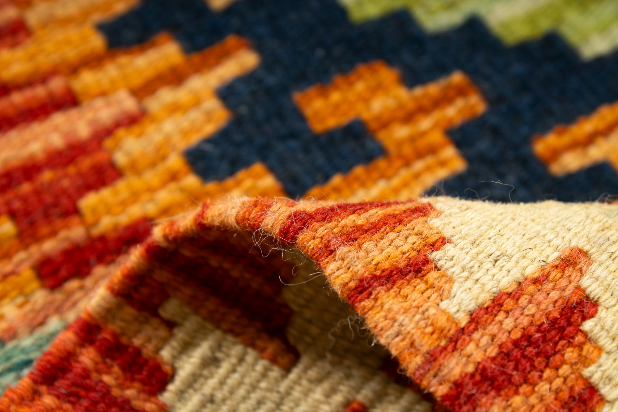 Geometric Kilim Rug <br> 2'0 x 3'0